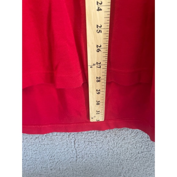 Men's XXL Shirt US POLO ASSN Red Long Sleeve Cotton T-Shirt - Picture 4 of 6